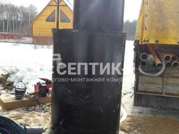 Доставили кессон для скважины в Серпуховский район
